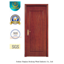 Simplified Style MDF Door for Interior with Brown Color (xcl-028)